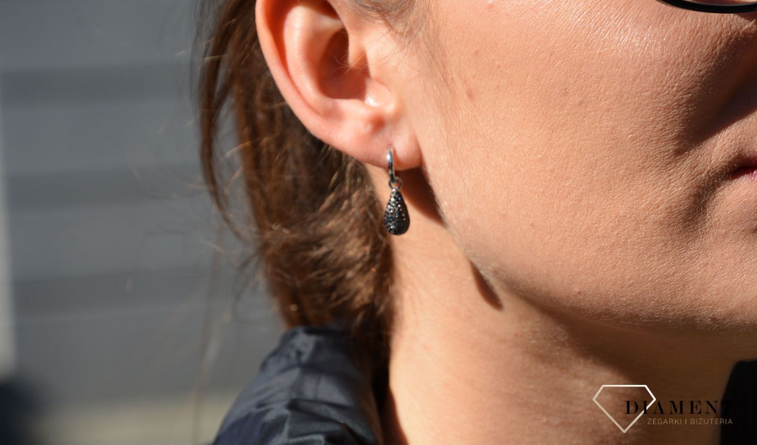 Kolczyki srebrne czarne cyrkonie Dall'Acqua K BY 136 0114 (4).jpg